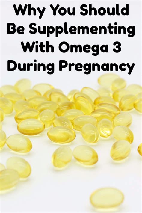 is omega 3 safe during pregnancy.